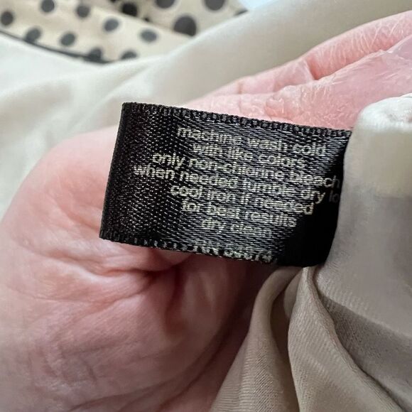 The Limited‎ Tan Black Polka Dot Skirt - Picture 6 of 7